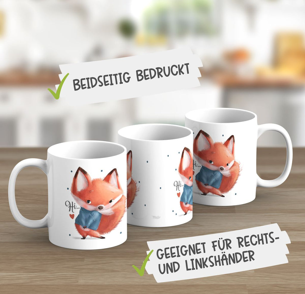 Keramik Tasse Fuchs .. hi... - von Mikalino