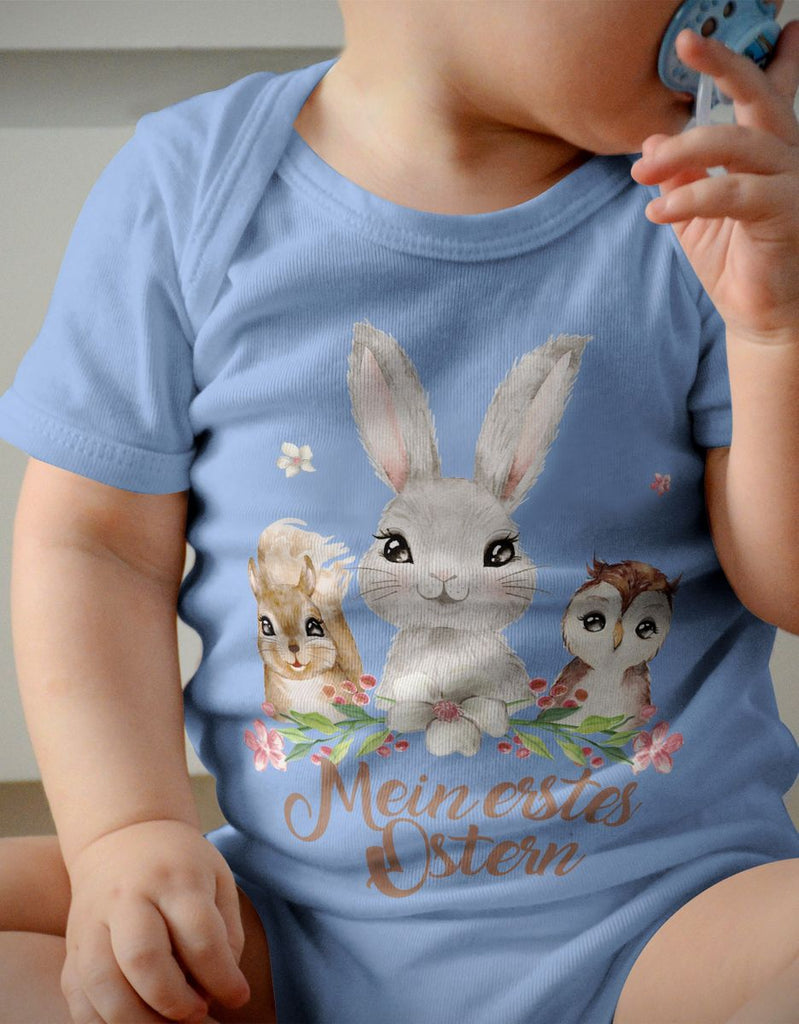 Babybody Kurzarm Mein erstes Ostern Hase - von Mikalino