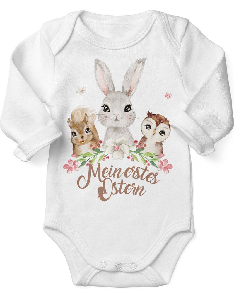 Babybody Langarm Mein erstes Ostern Hase - von Mikalino