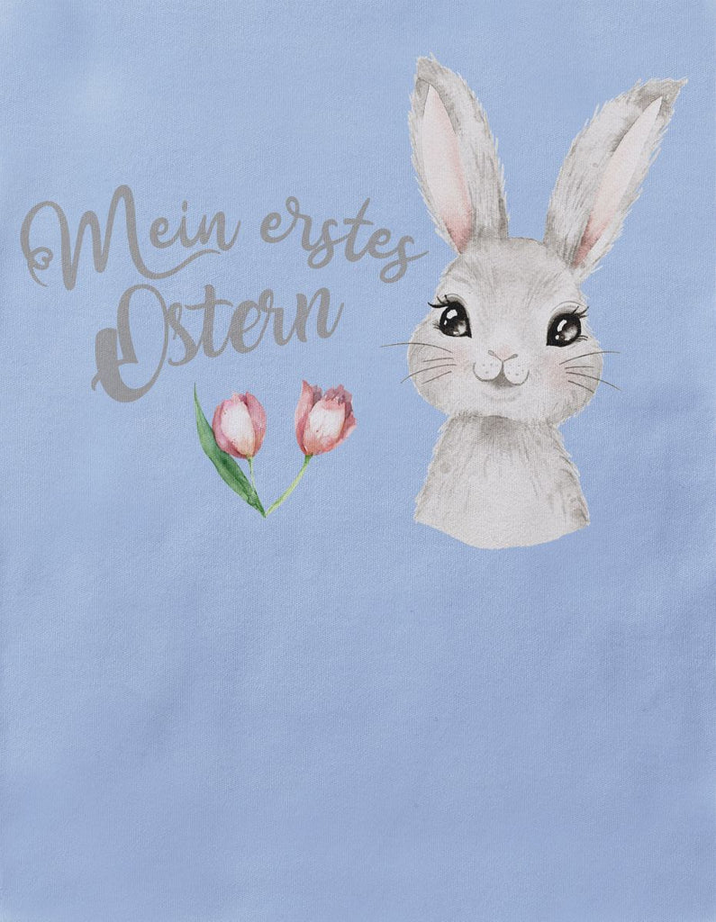 Mikalino Babybody mit Spruch Mein erstes Ostern | Kurzarm Strampler für Jungen und Mädchen | Geschenkidee - von Mikalino