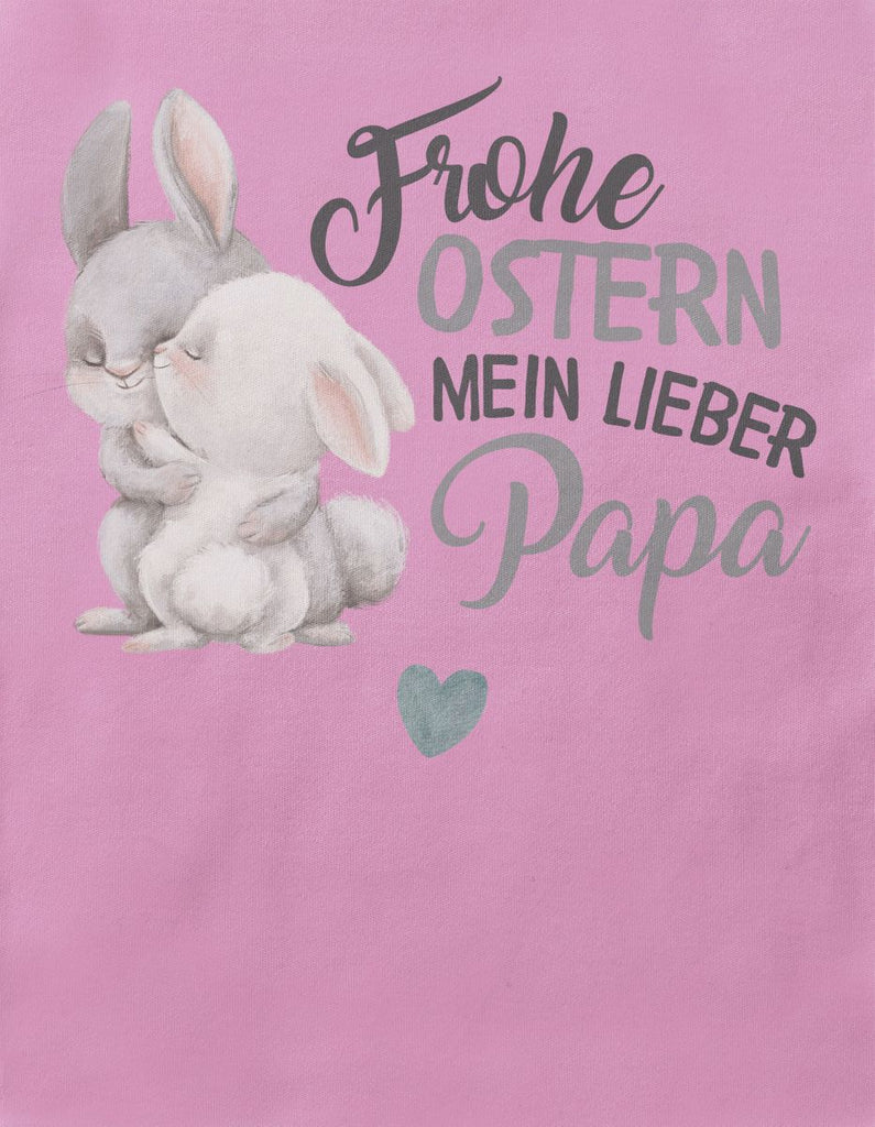 Mikalino Baby / Kinder T-Shirt mit Spruch Frohe Ostern mein lieber Papa | Kurzarm Shirt für Jungen und Mädchen | Geschenkidee - von Mikalino