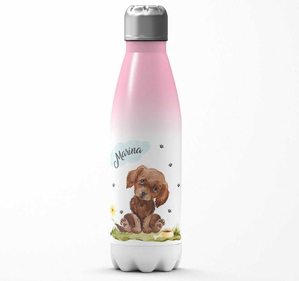 Thermo Trinkflasche Mein bester Freund ist ein Labrador personalisiert mit Wunschname - von Mikalino