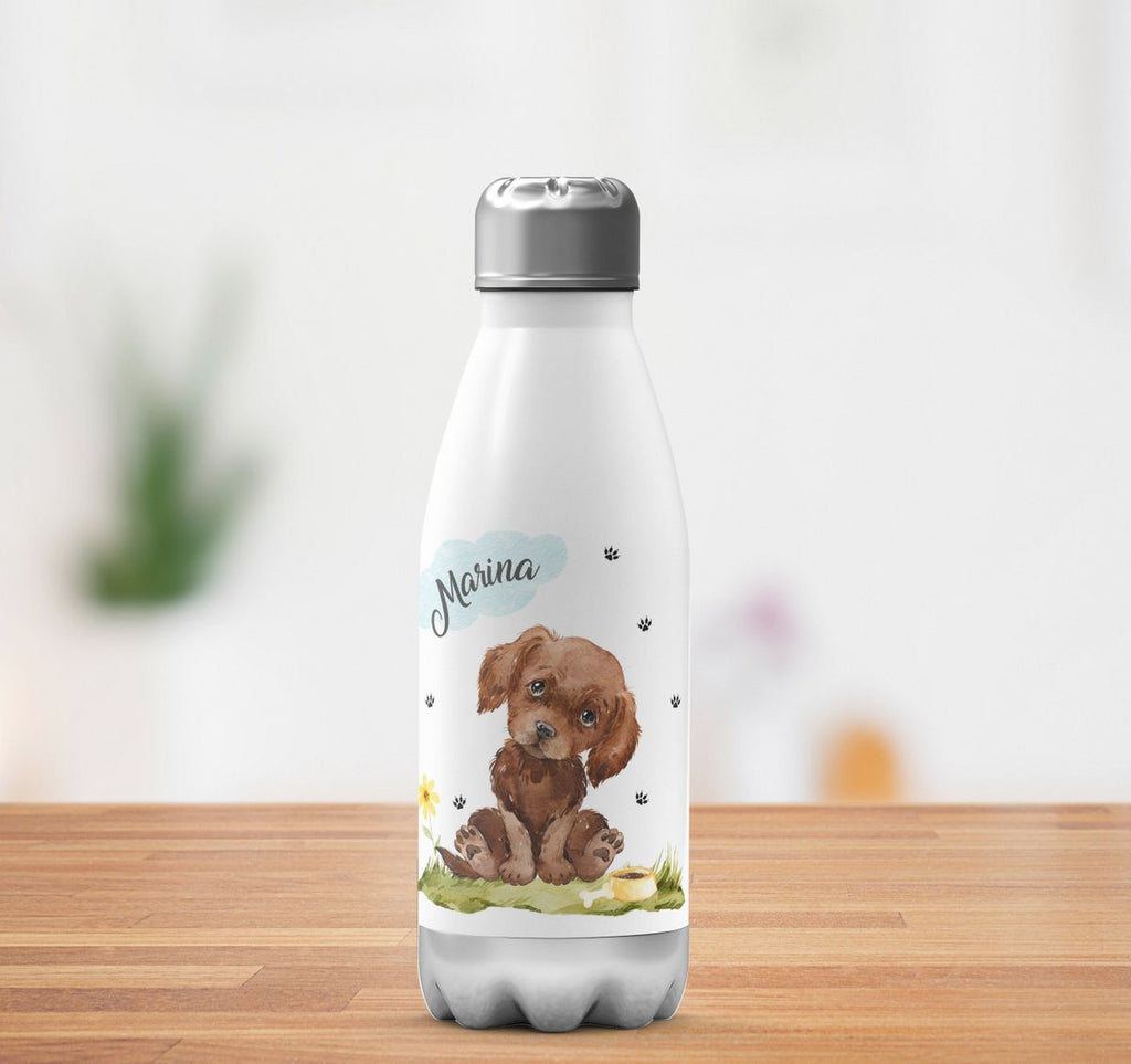 Thermo Trinkflasche Mein bester Freund ist ein Labrador personalisiert mit Wunschname - von Mikalino