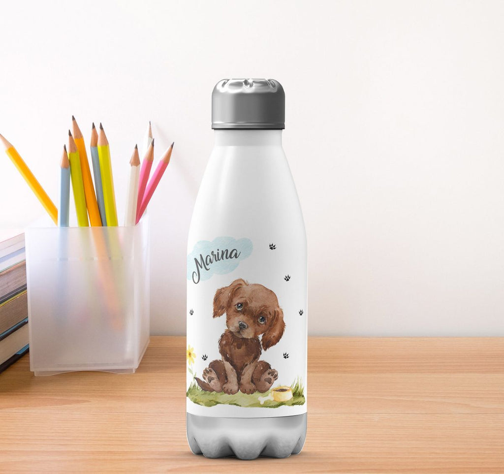 Thermo Trinkflasche Mein bester Freund ist ein Labrador personalisiert mit Wunschname - von Mikalino