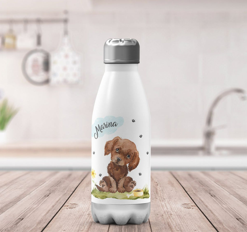 Thermo Trinkflasche Mein bester Freund ist ein Labrador personalisiert mit Wunschname - von Mikalino