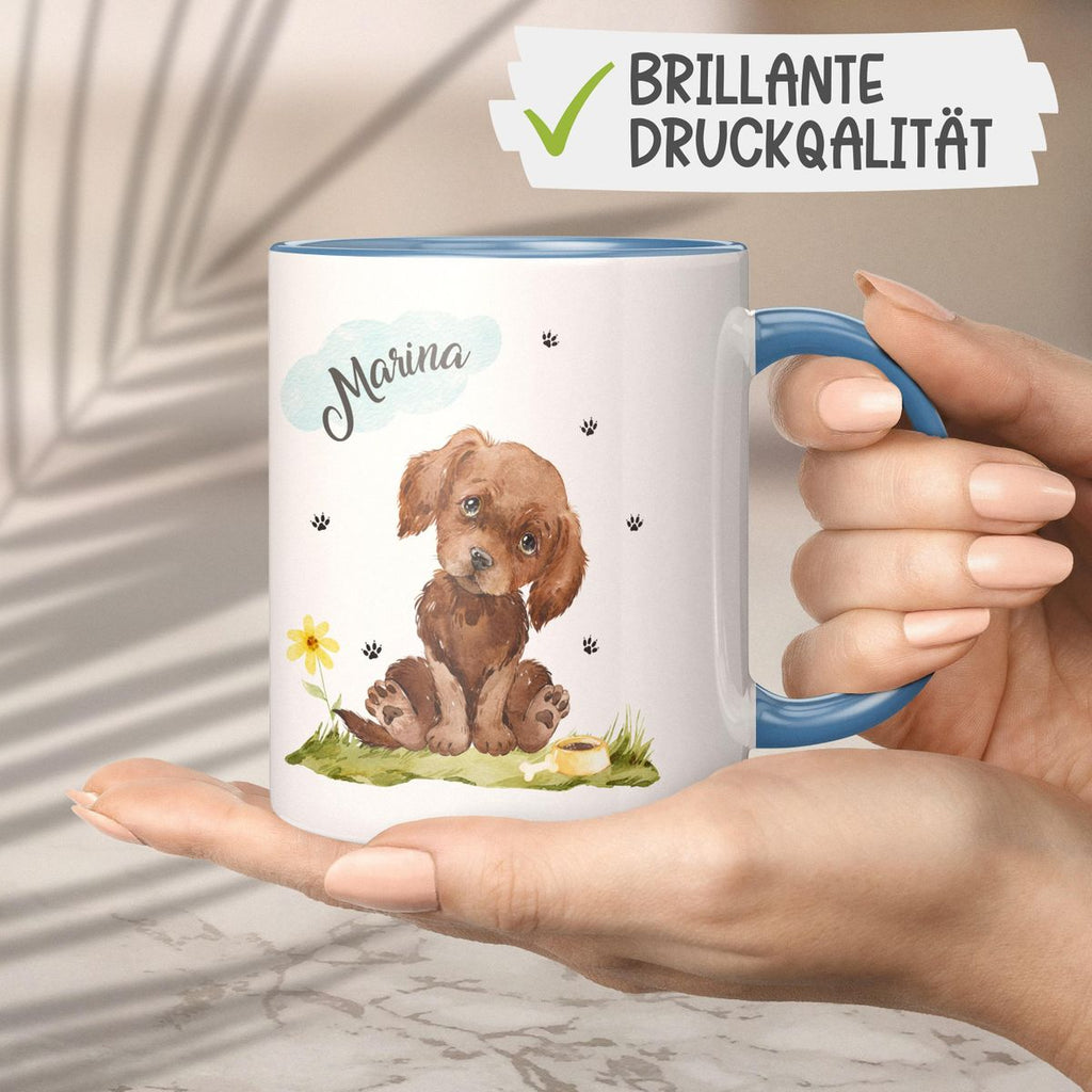 Keramik Tasse Mein bester Freund ist ein Labrador personalisiert mit Wunschname - von Mikalino