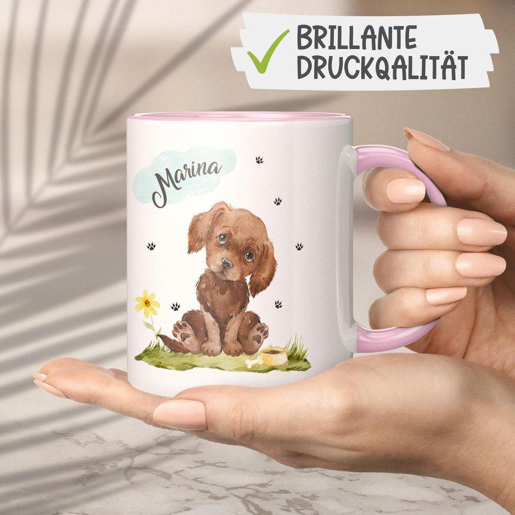 Keramik Tasse Mein bester Freund ist ein Labrador personalisiert mit Wunschname - von Mikalino