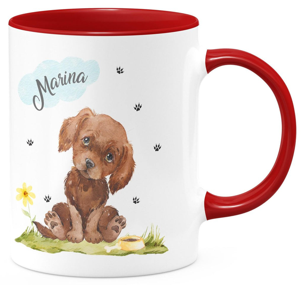 Keramik Tasse Mein bester Freund ist ein Labrador personalisiert mit Wunschname - von Mikalino