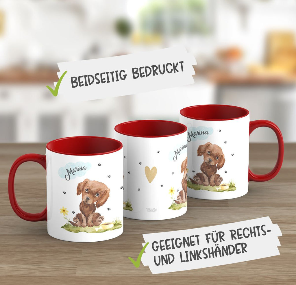 Keramik Tasse Mein bester Freund ist ein Labrador personalisiert mit Wunschname - von Mikalino