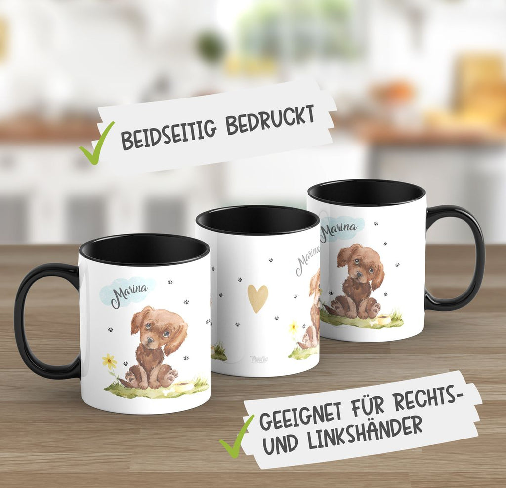 Keramik Tasse Mein bester Freund ist ein Labrador personalisiert mit Wunschname - von Mikalino