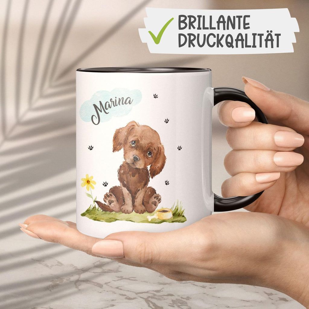 Keramik Tasse Mein bester Freund ist ein Labrador personalisiert mit Wunschname - von Mikalino