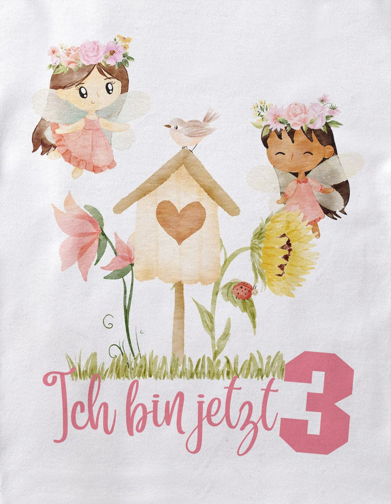 Kinder T-Shirt Ich bin jetzte Drei 3 Fee - von Mikalino