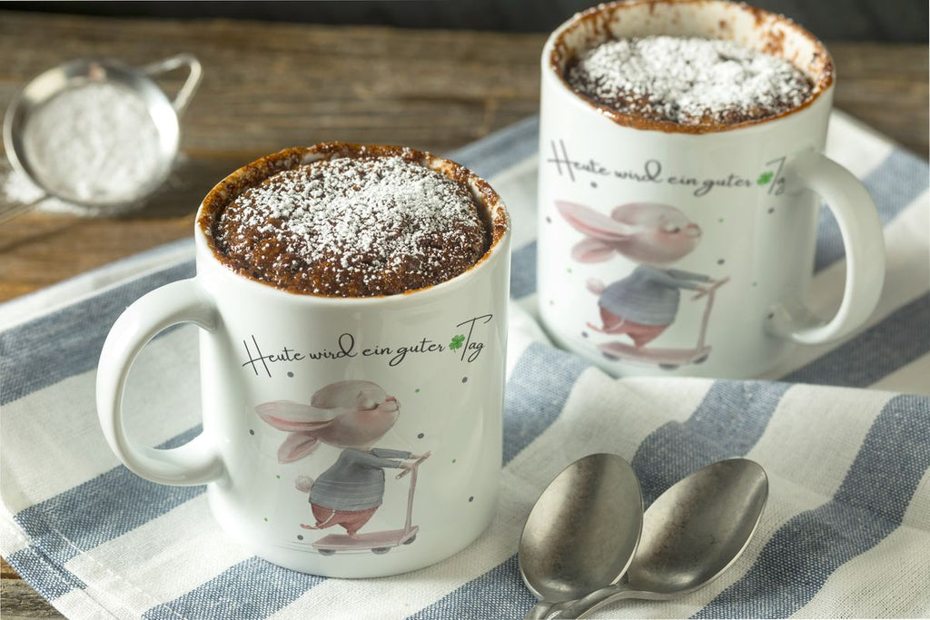 Keramik Tasse Heute wird ein guter Tag - von Mikalino