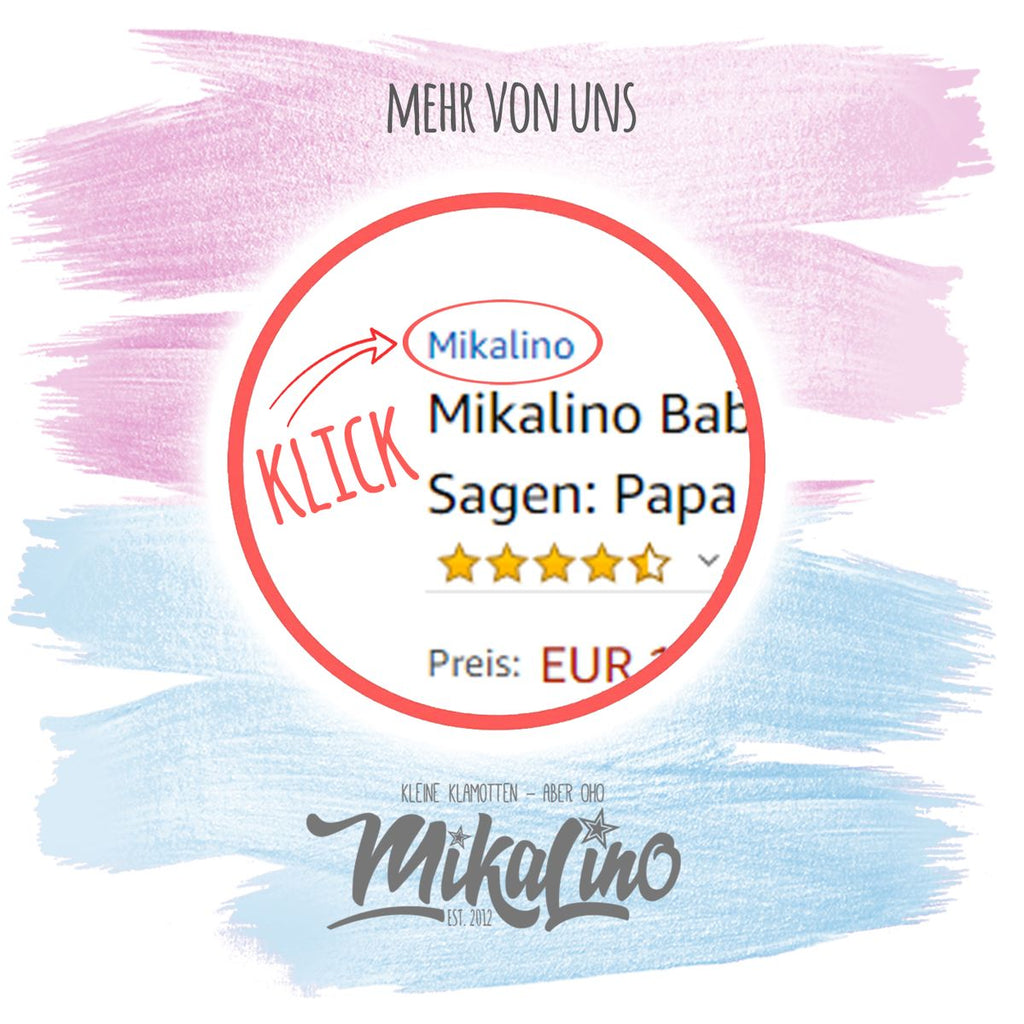 Babybody kurzarm Don´t Sleep - Let´s Rock - von Mikalino